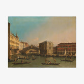 The Grand Canal with the Rialto Bridge and the Fondaco dei Tedeschi by Canaletto - thumbnail_0_nf_66fdc9ff8213847b6f357b2b